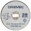 Dremel SpeedClic Snijschijf Voor Metaal 38 Mm 5 Stuks -Hulpmiddel Winkel 123 1177