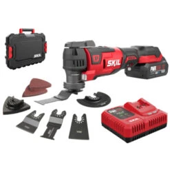Nieuwe Producten 11 SKIL 20V Multitool 3650GA Brushless Incl. 2,0Ah USB Accu + Snellader En Accessoires