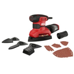Nieuwe Producten 7 SKIL Multischuurmachine 7261AA 160W - Incl. 15 Schuurbladen En 3 Schuurhulpstukken