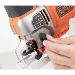 Black & Decker BLACK+DECKER Decoupeerzaag BES610KAS-QS Incl 5 Zaagbladen -Hulpmiddel Winkel 123 2985