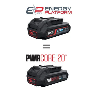 SKIL 20V Cirkelzaag 3550CA Brushless 61mm Incl. CT Zaagblad (zonder Accu) 4 SKIL 20V Cirkelzaag 3550CA Brushless 61mm Incl. CT Zaagblad (zonder Accu) - Afbeelding 2