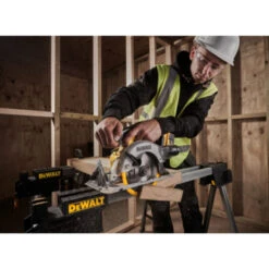 DeWalt 18V XR Cirkelzaag Brushless DCS565N-XJ (zonder Accu) -Hulpmiddel Winkel 123 3126
