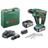 Bosch 18V Boorhamer Met Extra Boorkop En 8-delige Accessoireset (Incl. 2 Accu's 2.5Ah + Lader) -Hulpmiddel Winkel 123 4242