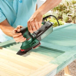 Bosch Schuurmachine PSM 200 AES Systembox 12 Bosch Schuurmachine PSM 200 AES Systembox -Hulpmiddel Winkel 123 5053