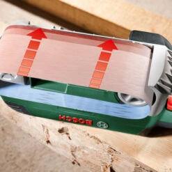 Bosch Bandschuurmachine PBS 75 A 18 Bosch Bandschuurmachine PBS 75 A -Hulpmiddel Winkel 123 5082